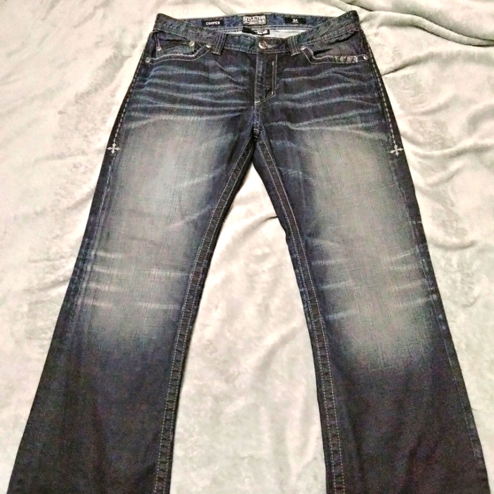 Affliction Mens Cooper Jeans Size 34 waist 30 length